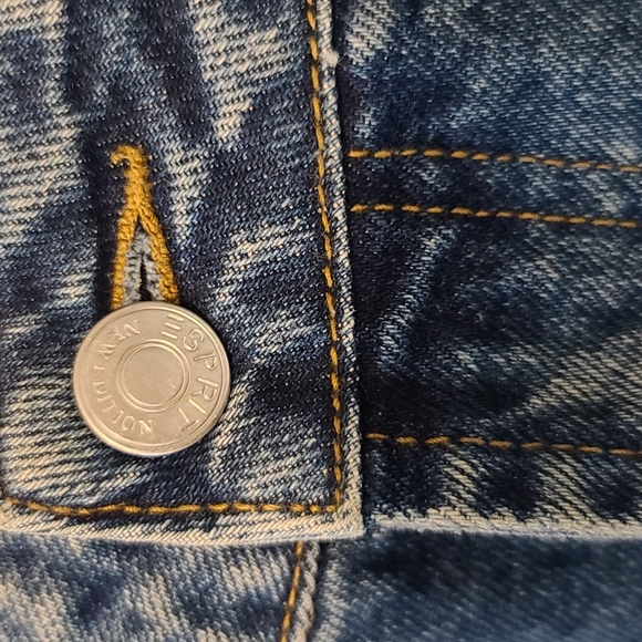 Esprit Dark Blue Denim Mini Skirt ( Sz 38) - Picture 6 of 7